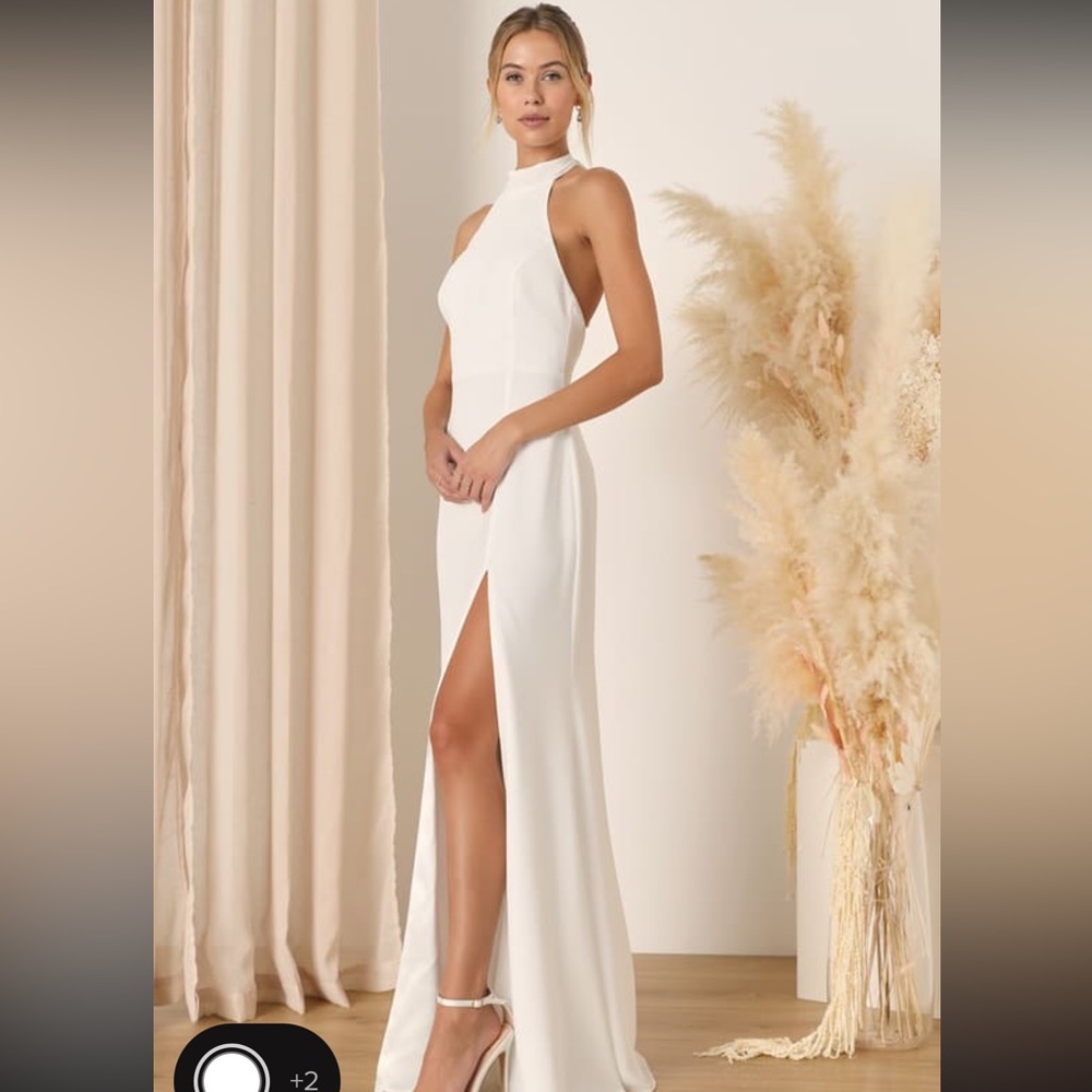 Lulus Halter Maxi Dress